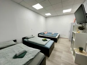 Spalnica za 4 osebe v Apartmaju Center Ljutomer